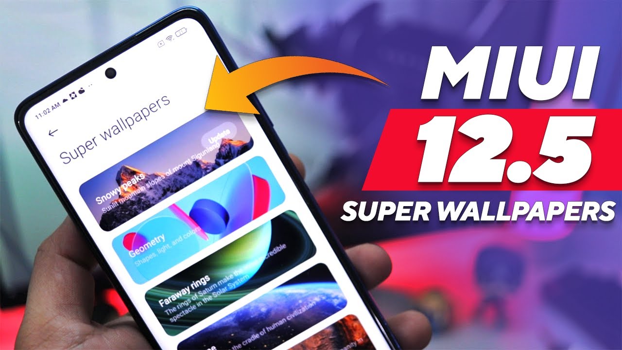 Install MIUI 12.5 Super Wallpapers on Your MIUI Phones - हिंदी