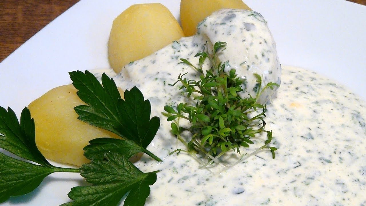 Grüne Sauce Frankfurter Art / vegetarisch / Rezept Anleitung