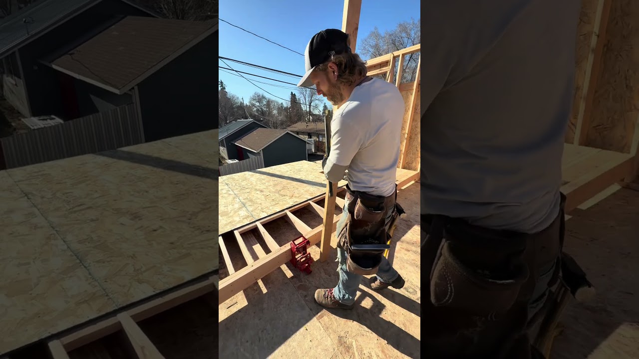 Wall Jacks  #framingtutorial #framing #howto #diy #construction #customhomes