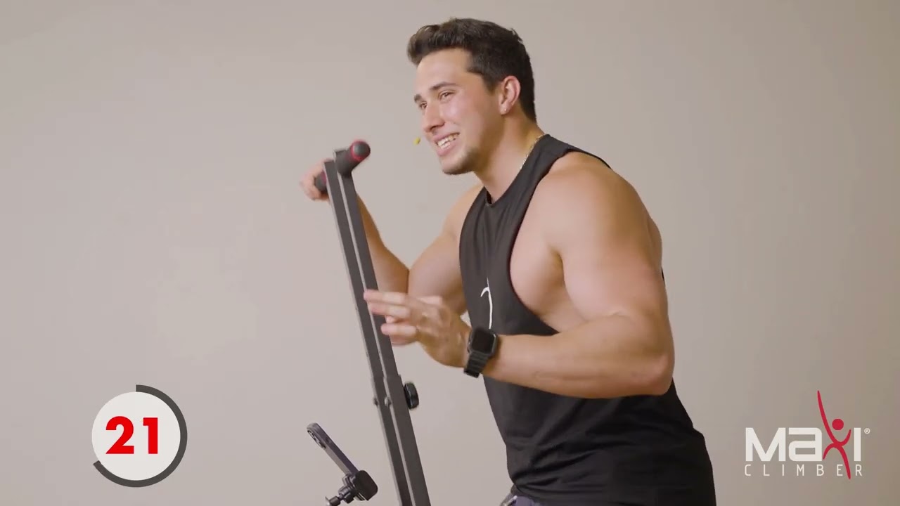 MaxiClimber Workout | Tabata + Lower Body | 10 min | Coach GC