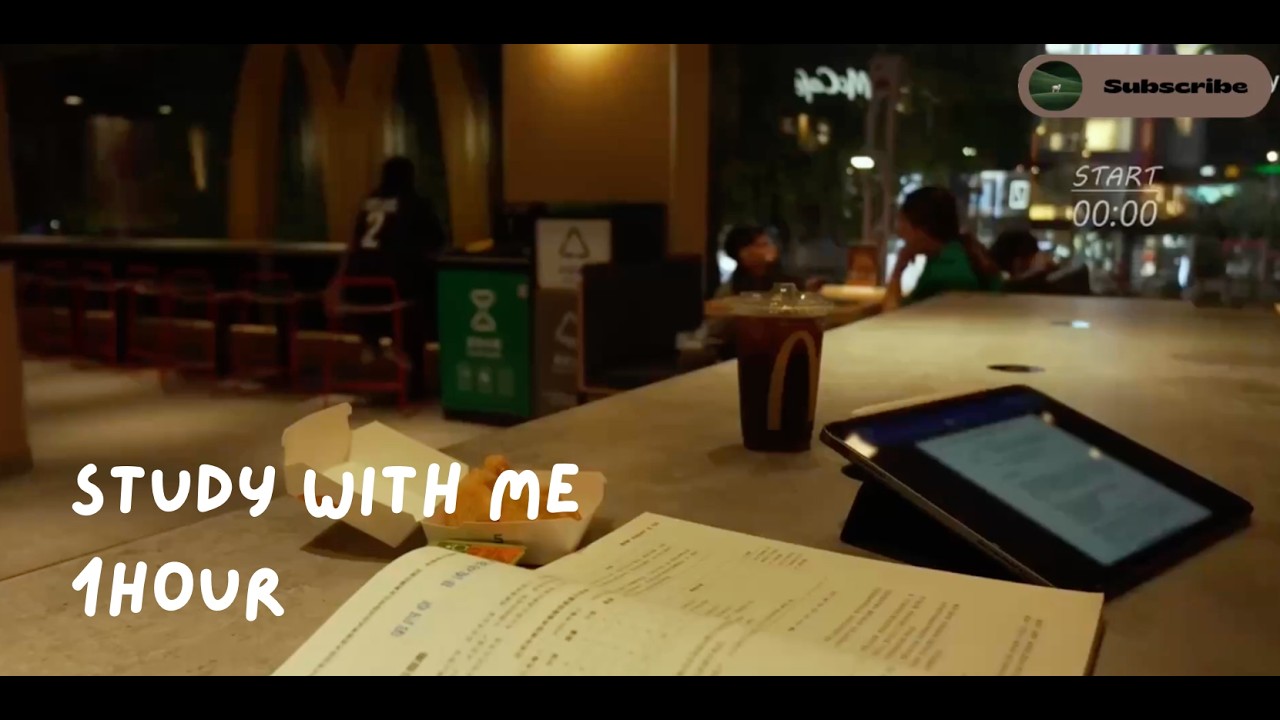 1-HOUR STUDY WITH ME — Deep Focus | 1小時學習陪伴 🧠🧠🧠#studywithme #studymotivation