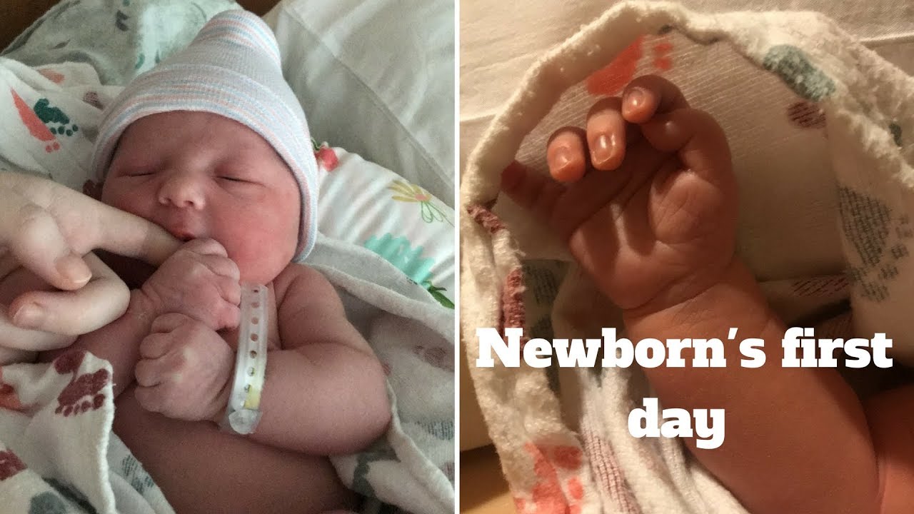 Newborn's First Day :)
