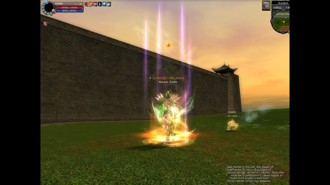 Silkroad Latino  PvP  [Warrior-Warlock] vs Warrior-Cleric, Glavie, Spear, Rogue-Warlock