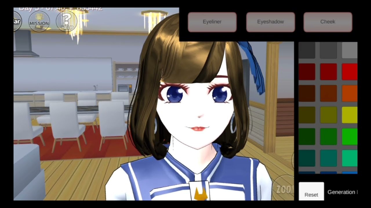 New update!!!!.. sakura school simulator...makeup update....go check now!!