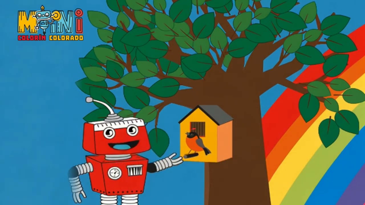El cuento El arcoíris. Método para niños Mini Colorín Colorado