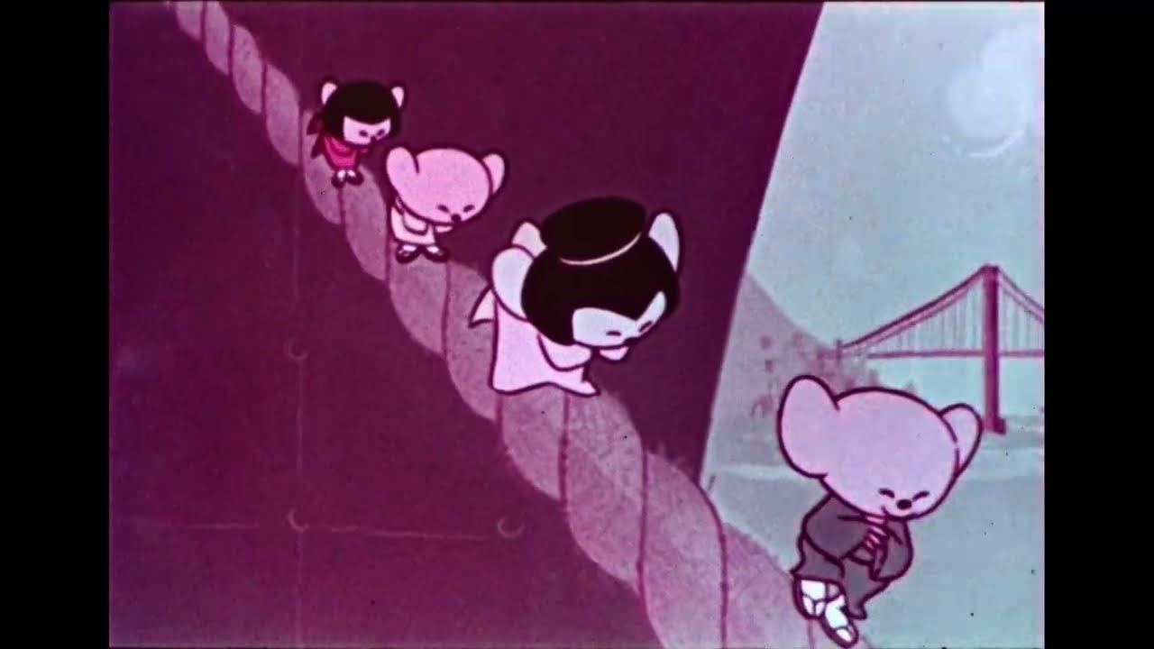Hashimoto-san: Son of Hashimoto (1961) 16mm film, 1440p (discolored)