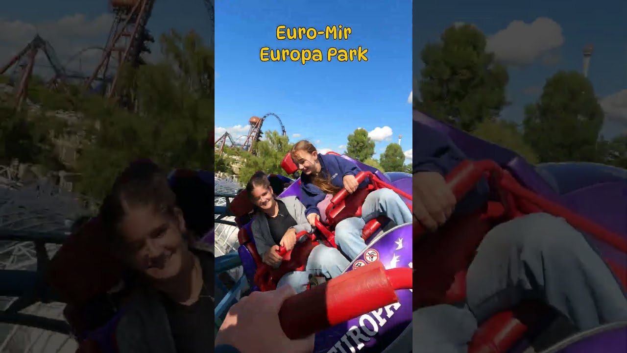 Die Euro Mir-Attraktion im Europa-Park 