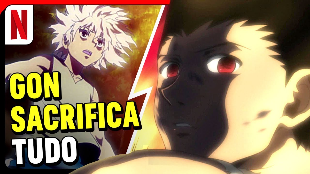 EMOCIONANTE 😭 Gon vs Pitu | Hunter x Hunter | DUBLADO | Netflix Brasil