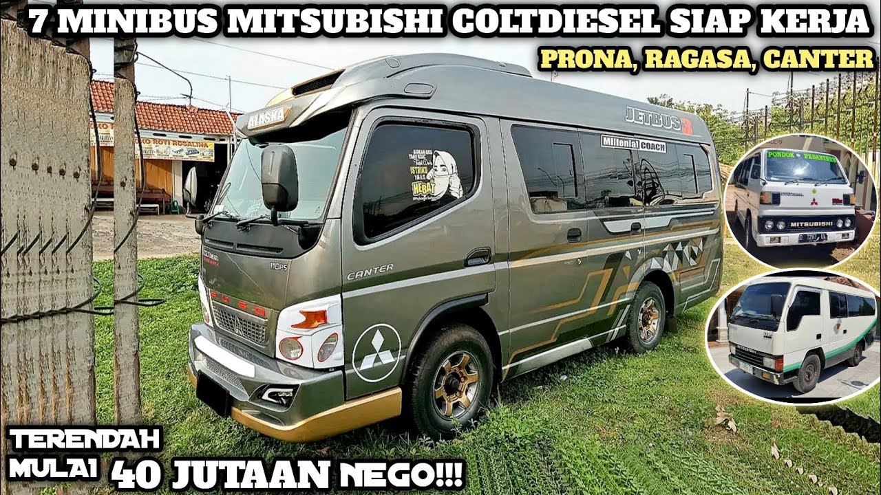 HARGA MINIBUS MITSUBISHI COLTDIESEL BEKAS || MULAI 40 JUTAAN || UPDATE 2024 || JUAL BELI MINIBUS
