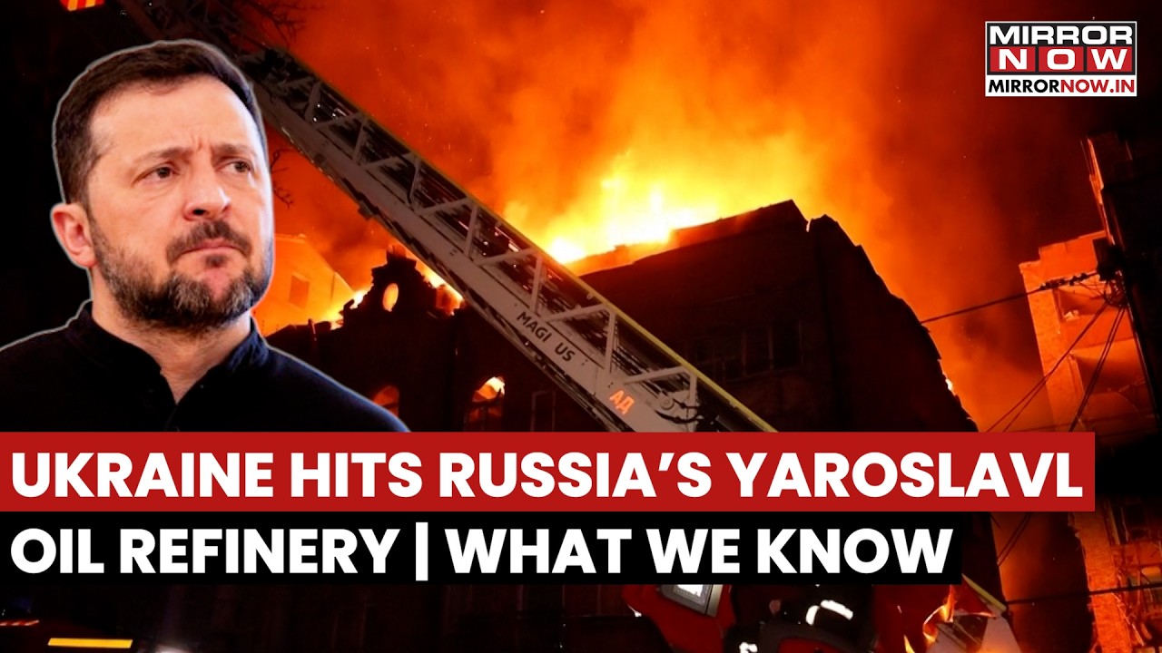Ukraine Drones Hammer Russia&rsquo;s Yaroslavl Refinery In Massive Deep Strike Escalation