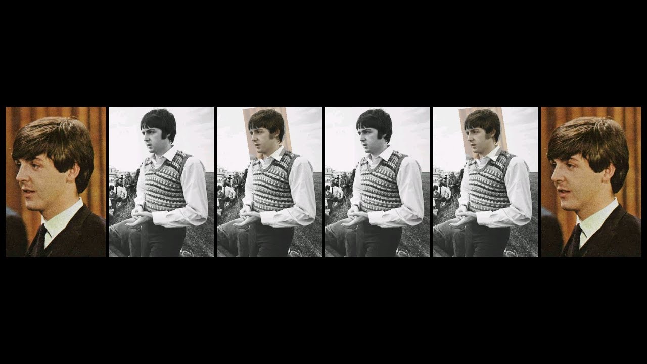 Paul McCartney Photos Compared 1964~1967