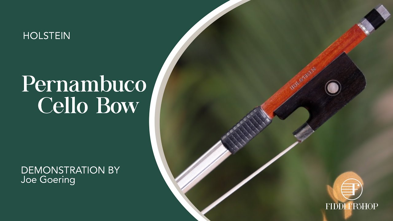 Holstein Pernambuco Cello Bow from Fiddlershop