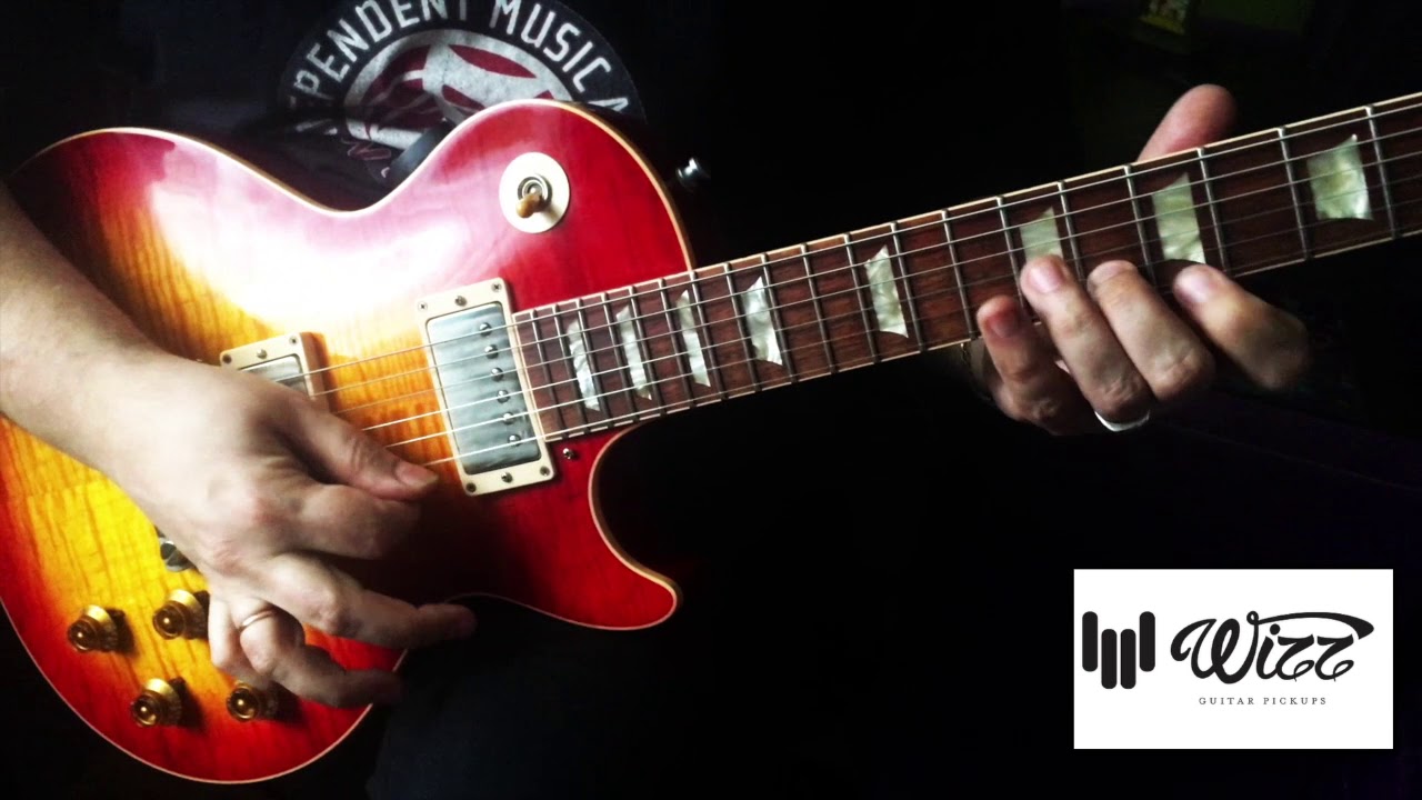 Roman Miroshnichenko plays LP'59 Vic DaPra + WIZZ PAF pickups