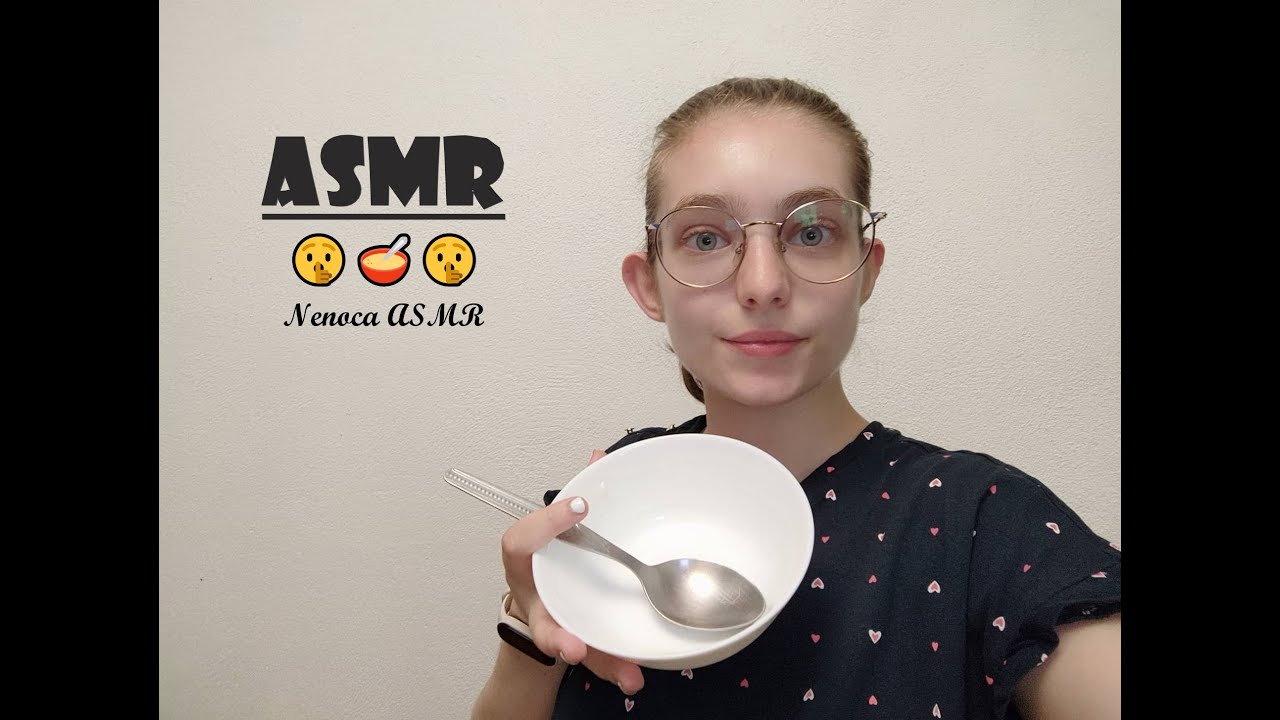 ASMR | Comendo iogurte 🤫🥣