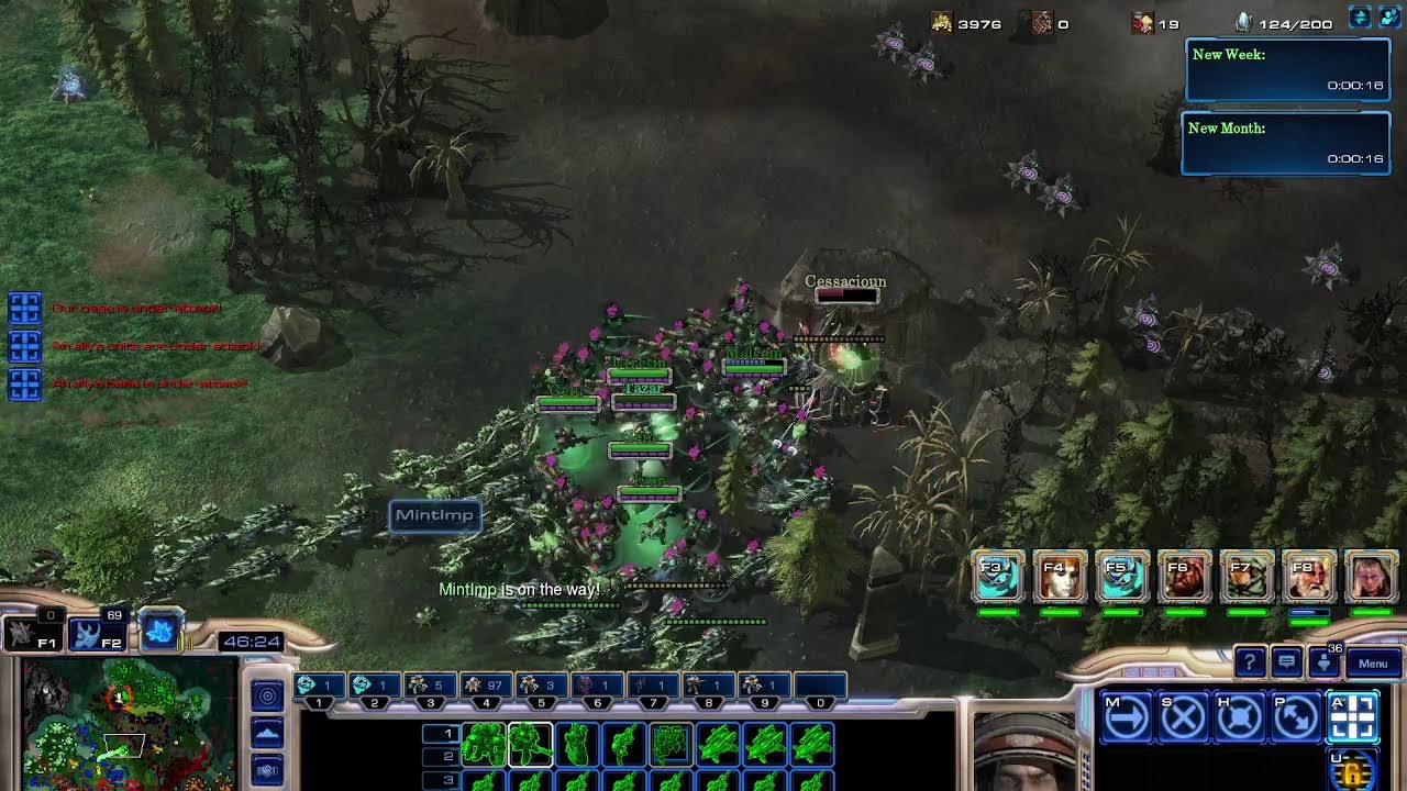 Hero's of M&M 3 // LOTR style // SC2 Arcade