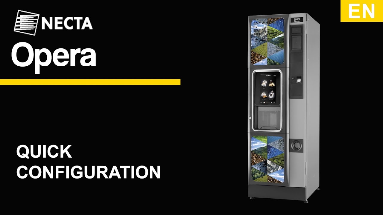 Necta Opera Touch | Quick Configuration