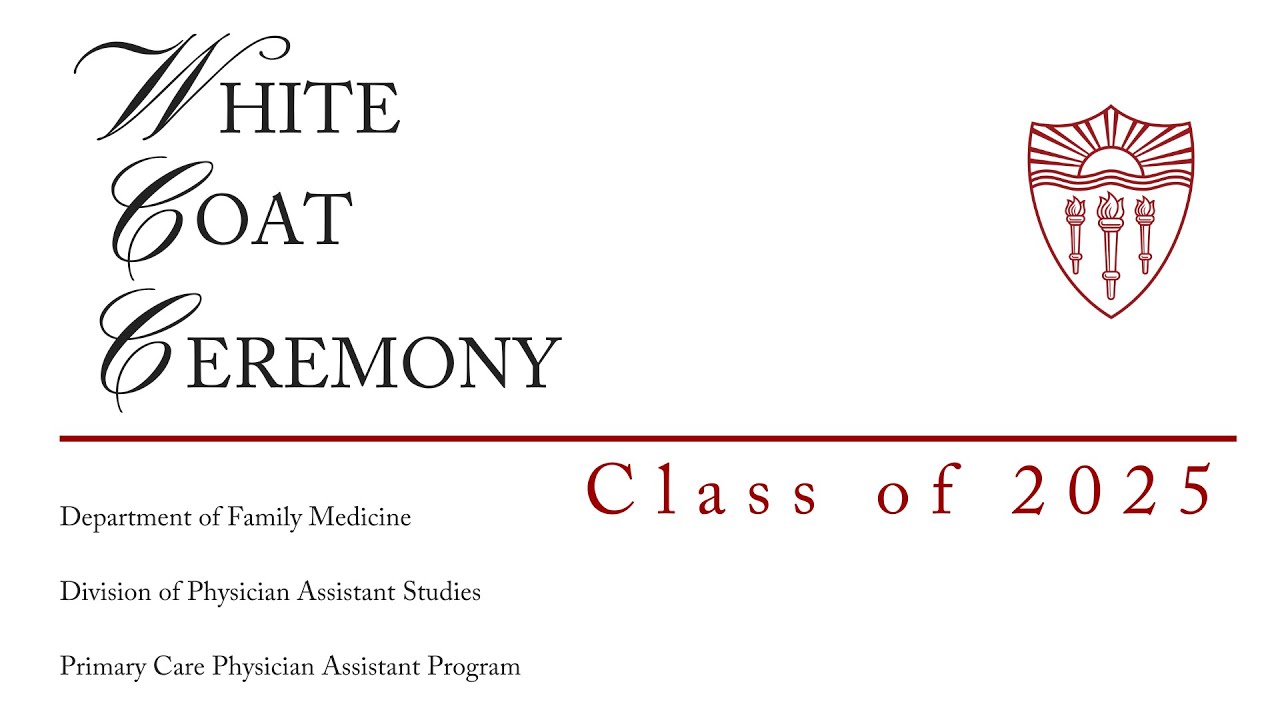 USC PA White Coat Ceremony Class of 2025