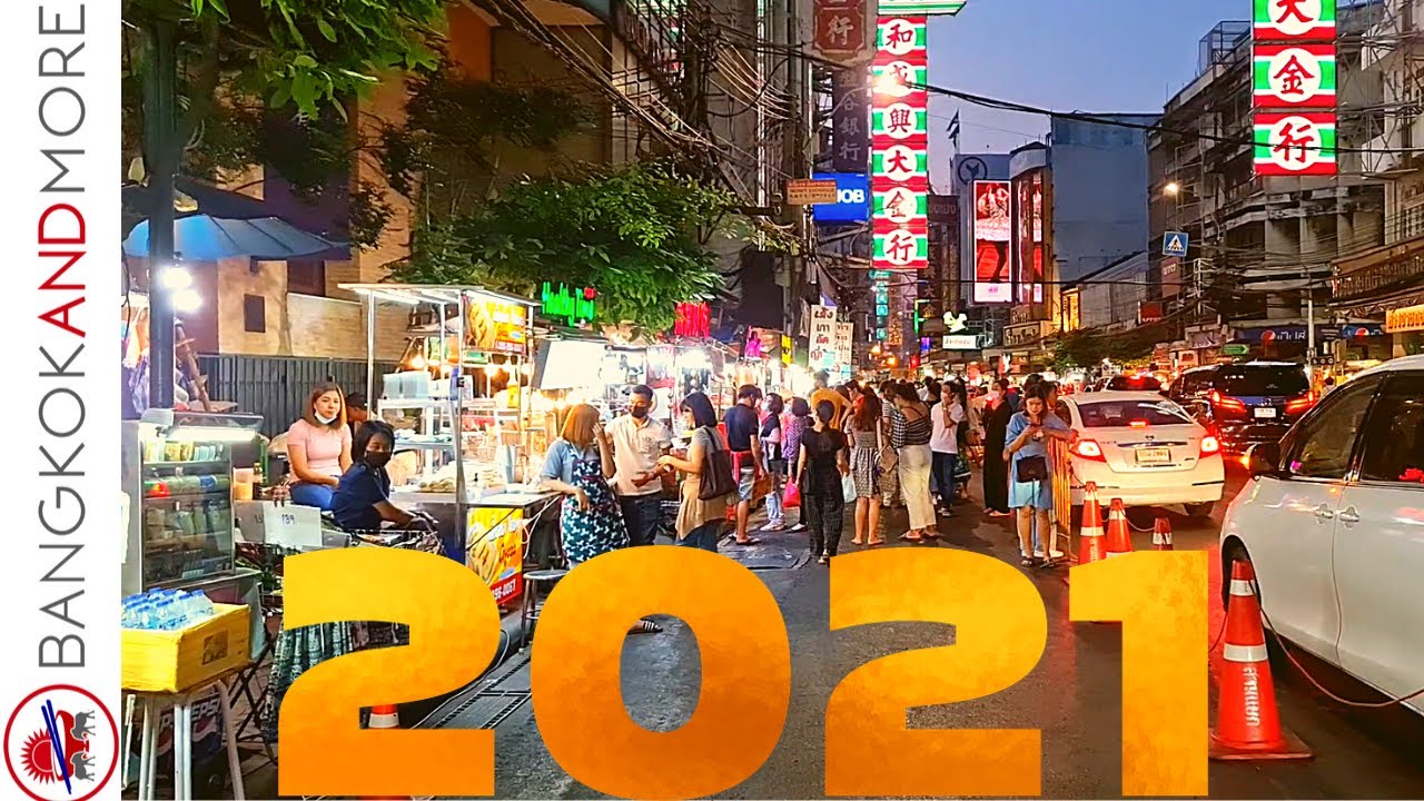 Уличная еда в китайском квартале БАНГКОК │ Сегодня 2021...