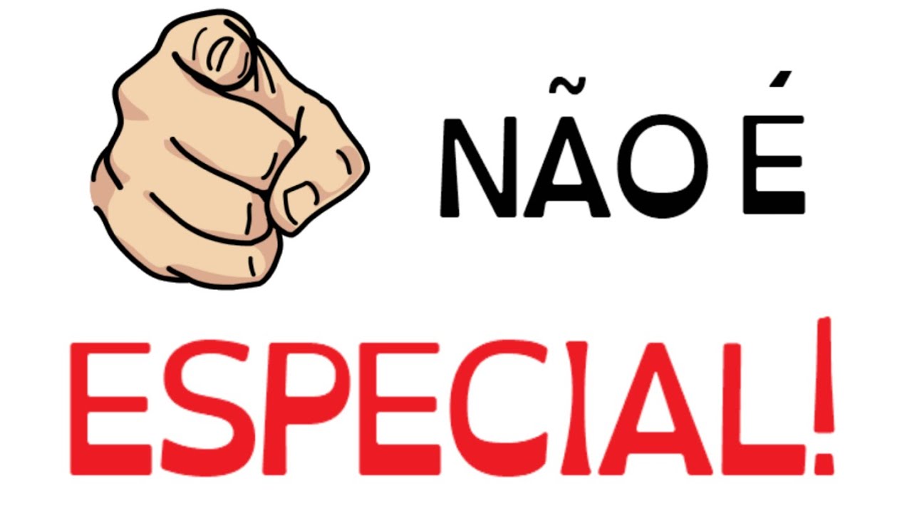 ACREDITE, VOCÊ NÃO É ESPECIAL! | Seja Uma Pessoa Melhor