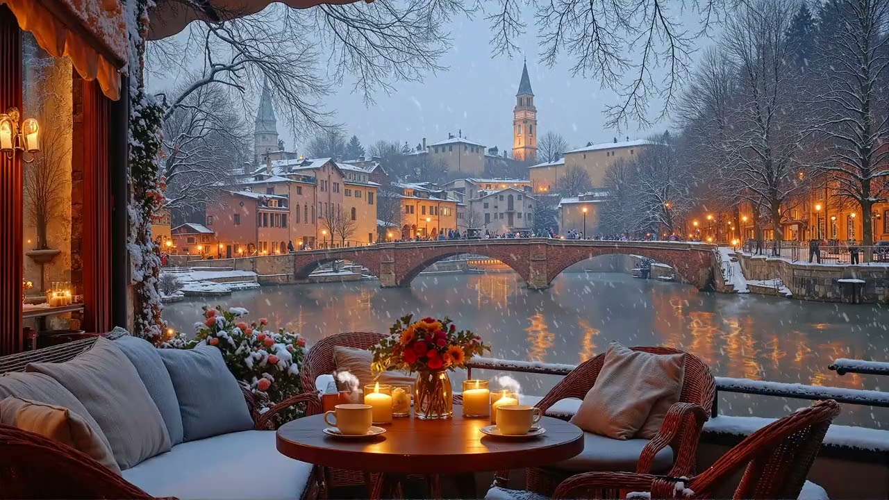 Snowfall Jazz Music ❄️ Smooth & Cozy Jazz for Winter Relaxation