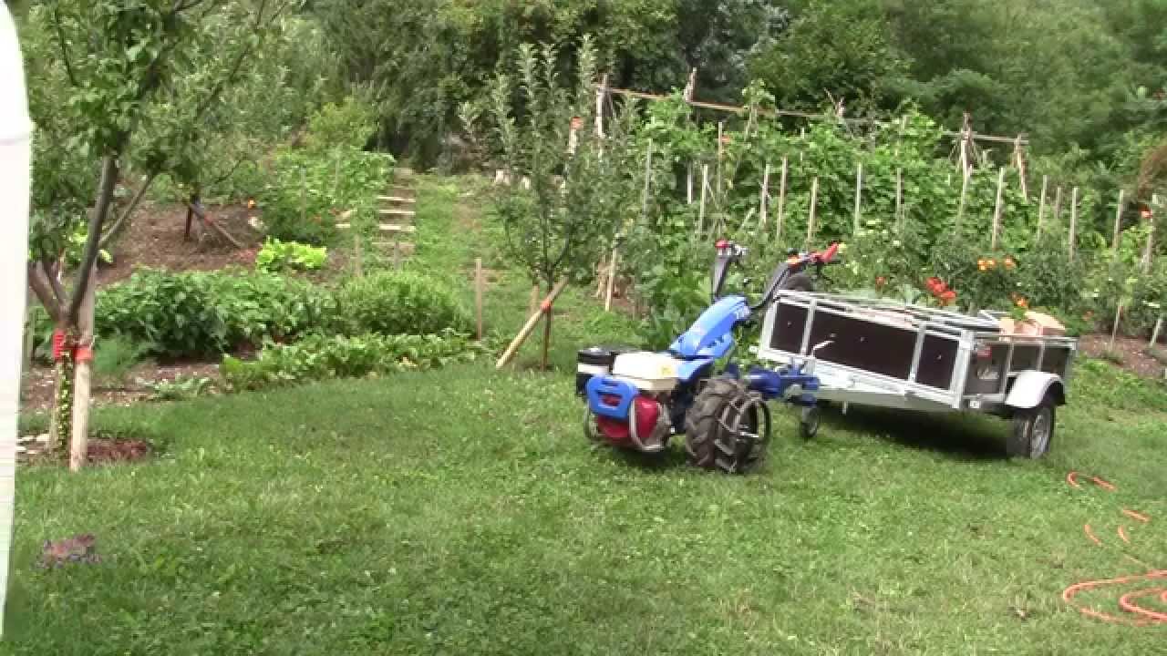 ATTELAGE MOTOCULTEUR  MAISON POUR REMORQUE VL