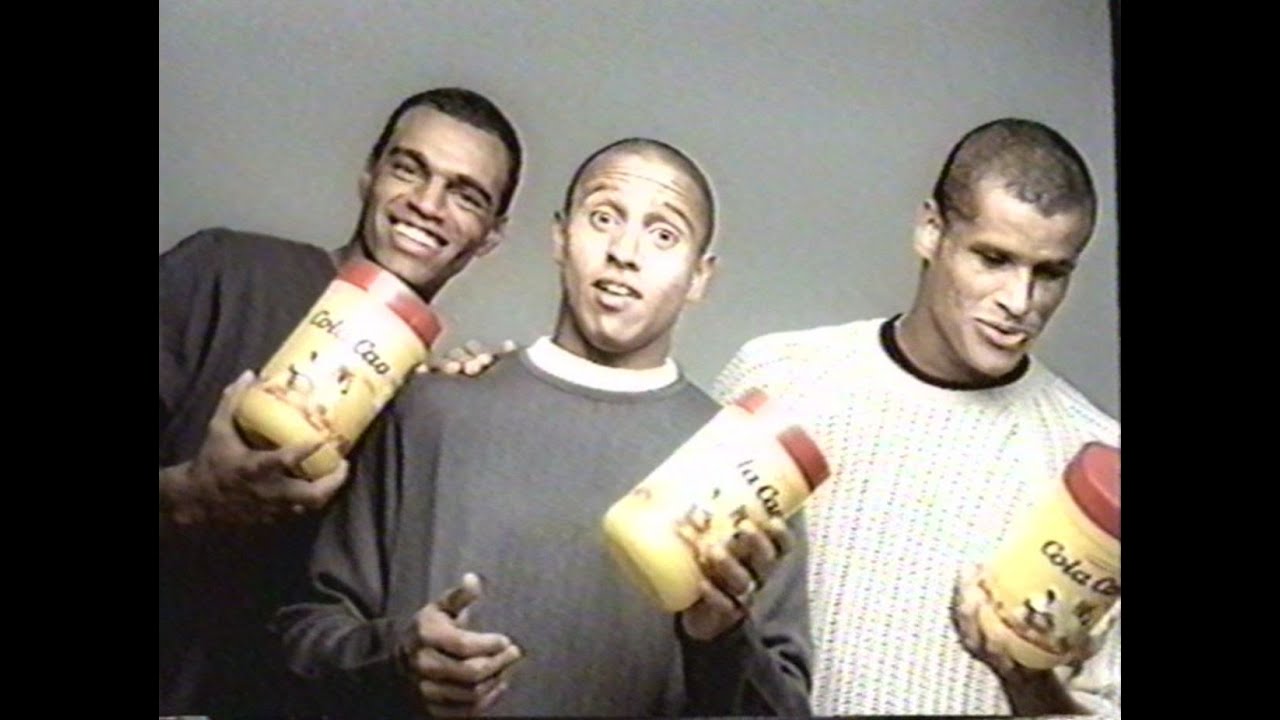 ANUNCIO TV: LOS COLACAO (1998) Rivaldo, Roberto Carlos y Denilson