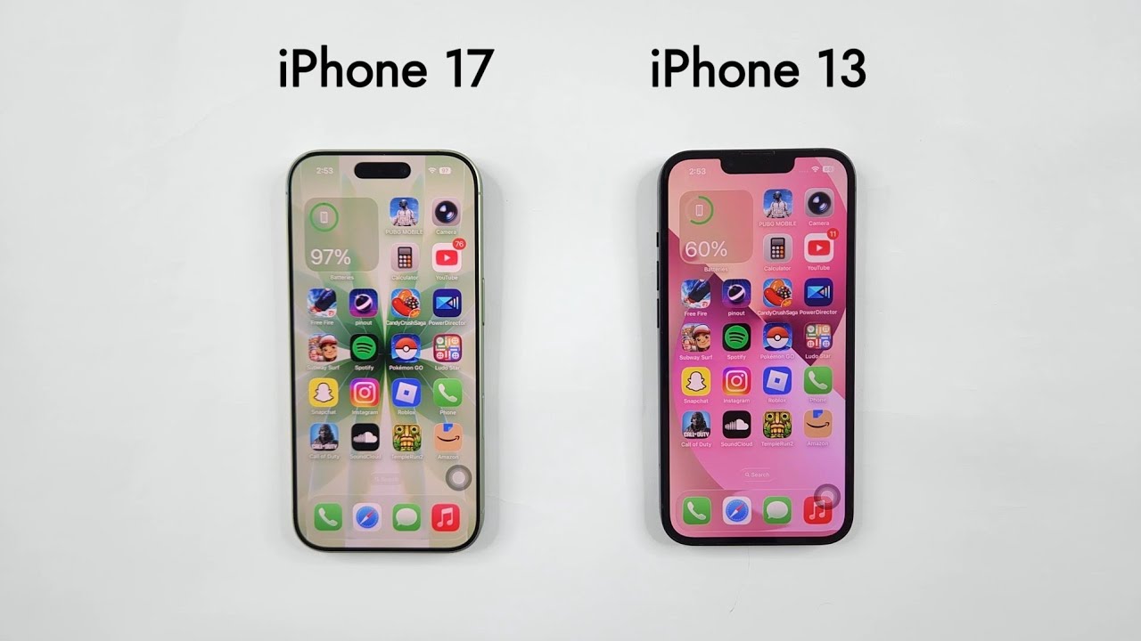 iPhone 17 vs 13 - Speed Test 