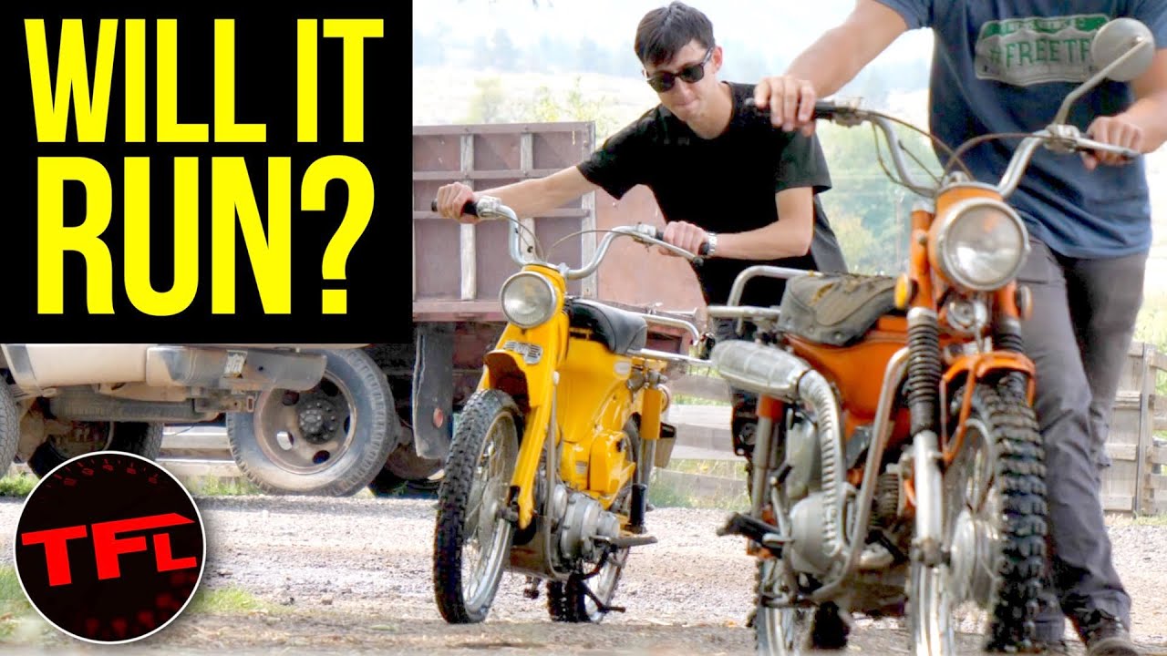 Barn Find Bikes: Can We Bring A Classic Honda Trail 90 Back To Life After THIRTY Years In A Barn?