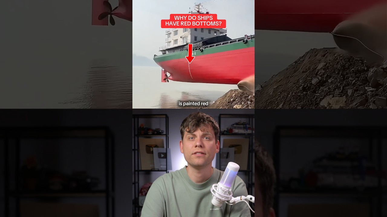Why Ship Bottoms Are All the Same Color