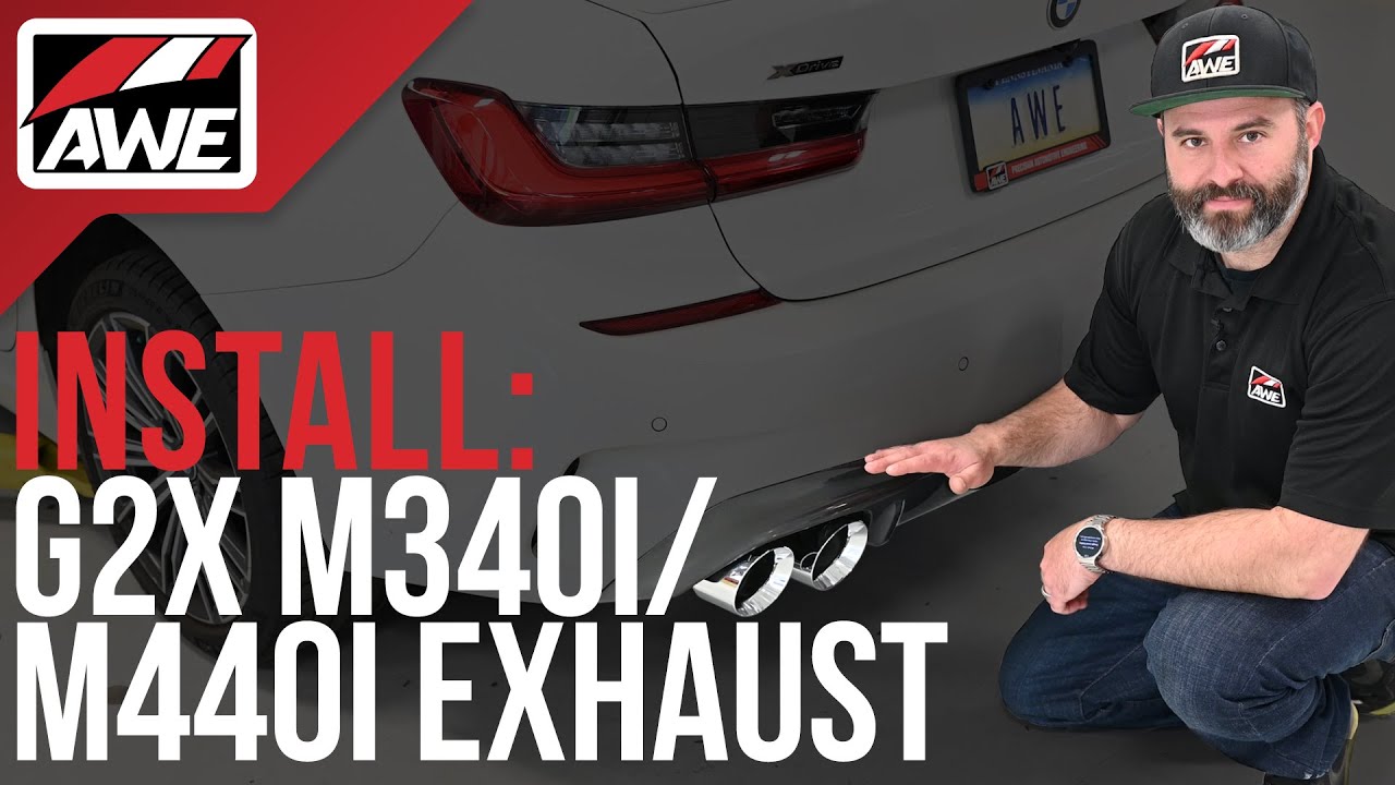 Install: AWE Exhaust Suite for the BMW G2X M340i/M440i