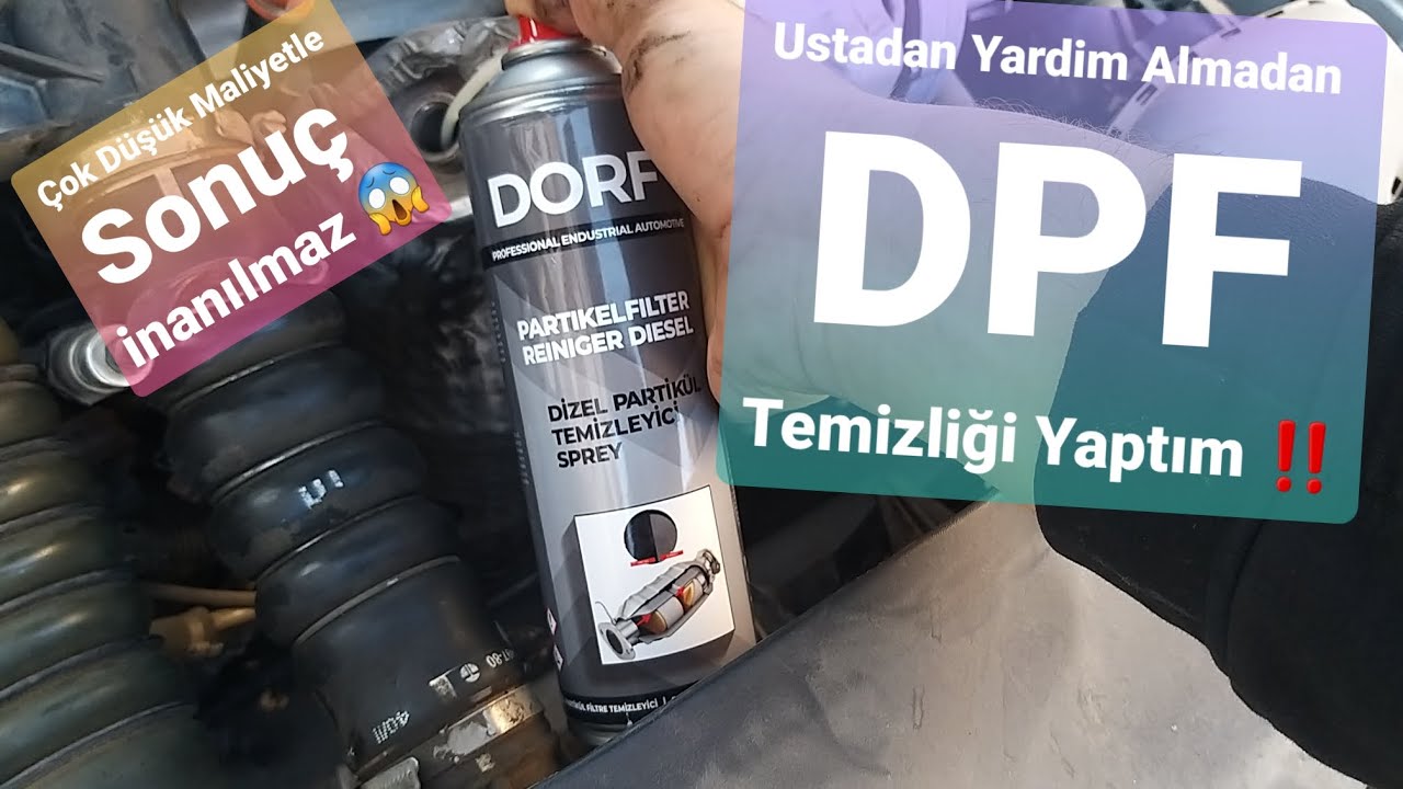 Evde Dpf Temizliği Yaptım. Sonuç inanılmaz!! Ucuz Maliyetli Mükemmel Sonuç Elde Ettim!!