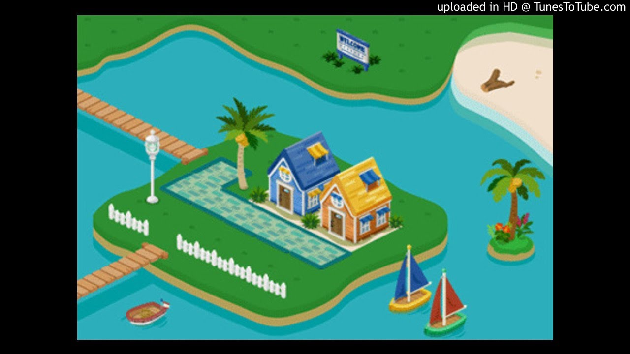 【ピグワールド】 海の街 エリア BGM
