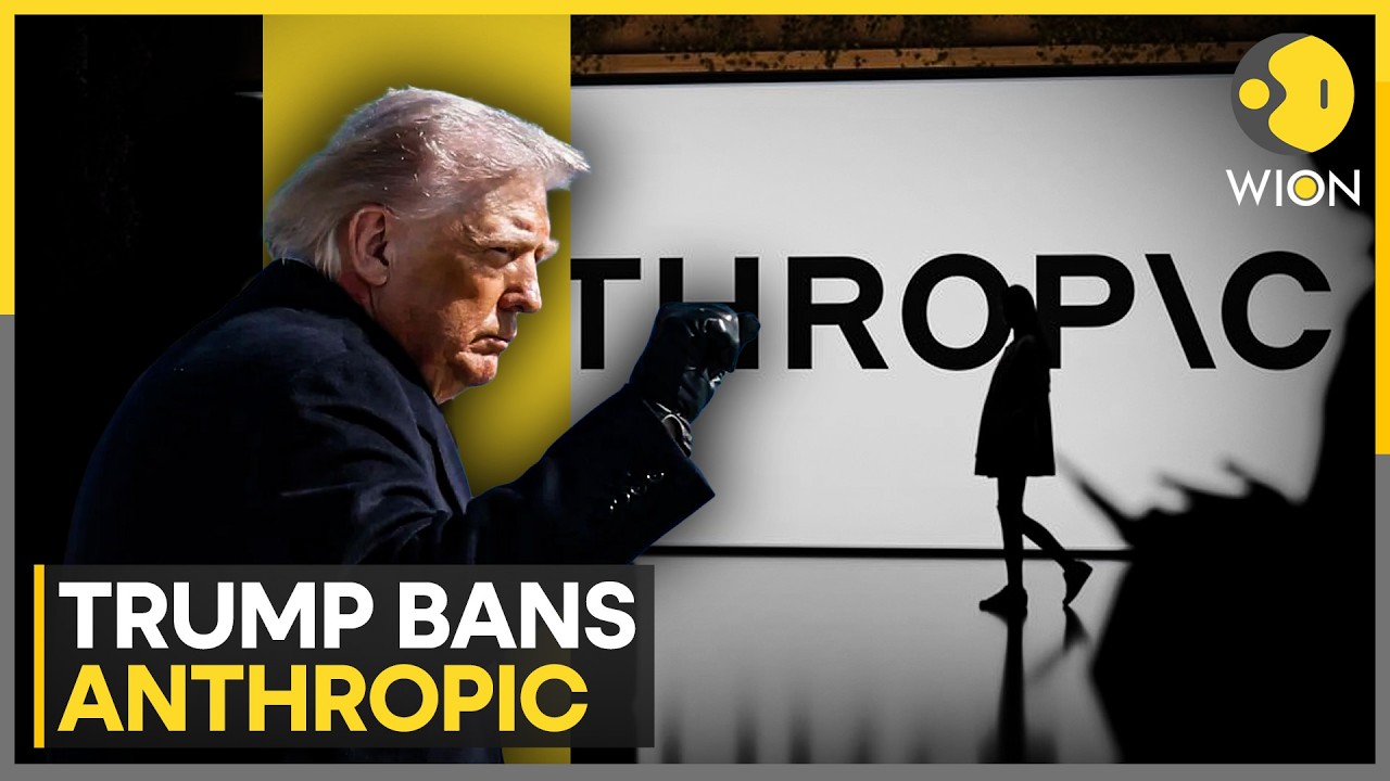 Trump VS Anthropic: Trump Orders Federal Agencies To Drop Claude AI | WION