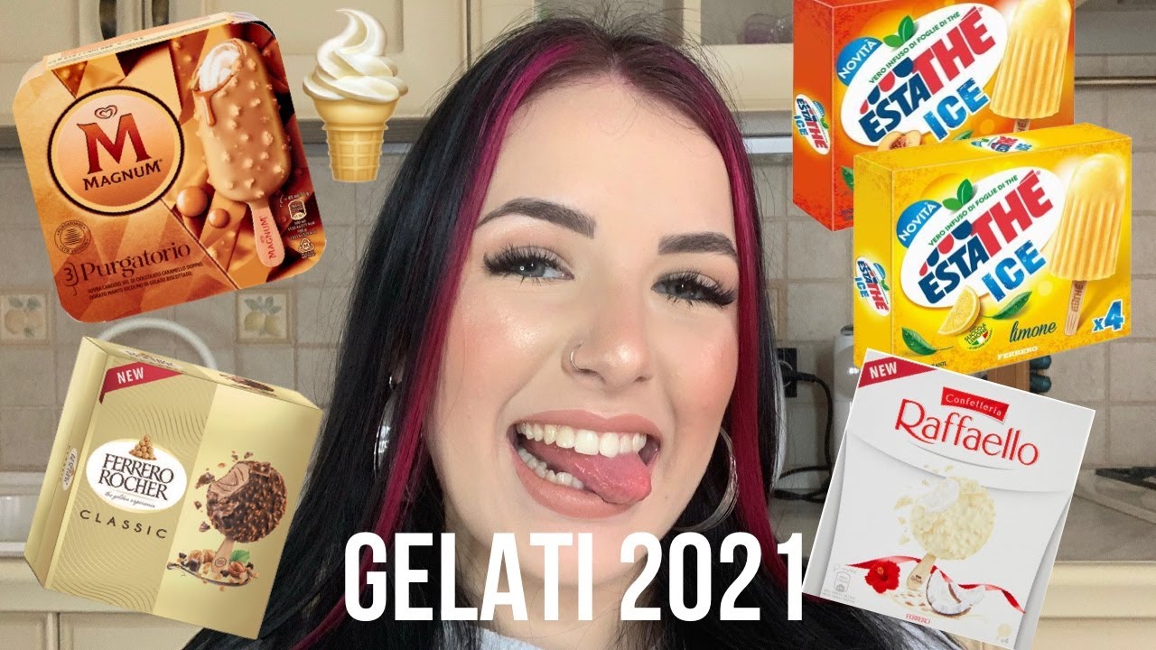 ASSAGGIO TUTTI I NUOVI GELATI 2021 🍦 | Nicole mologni
