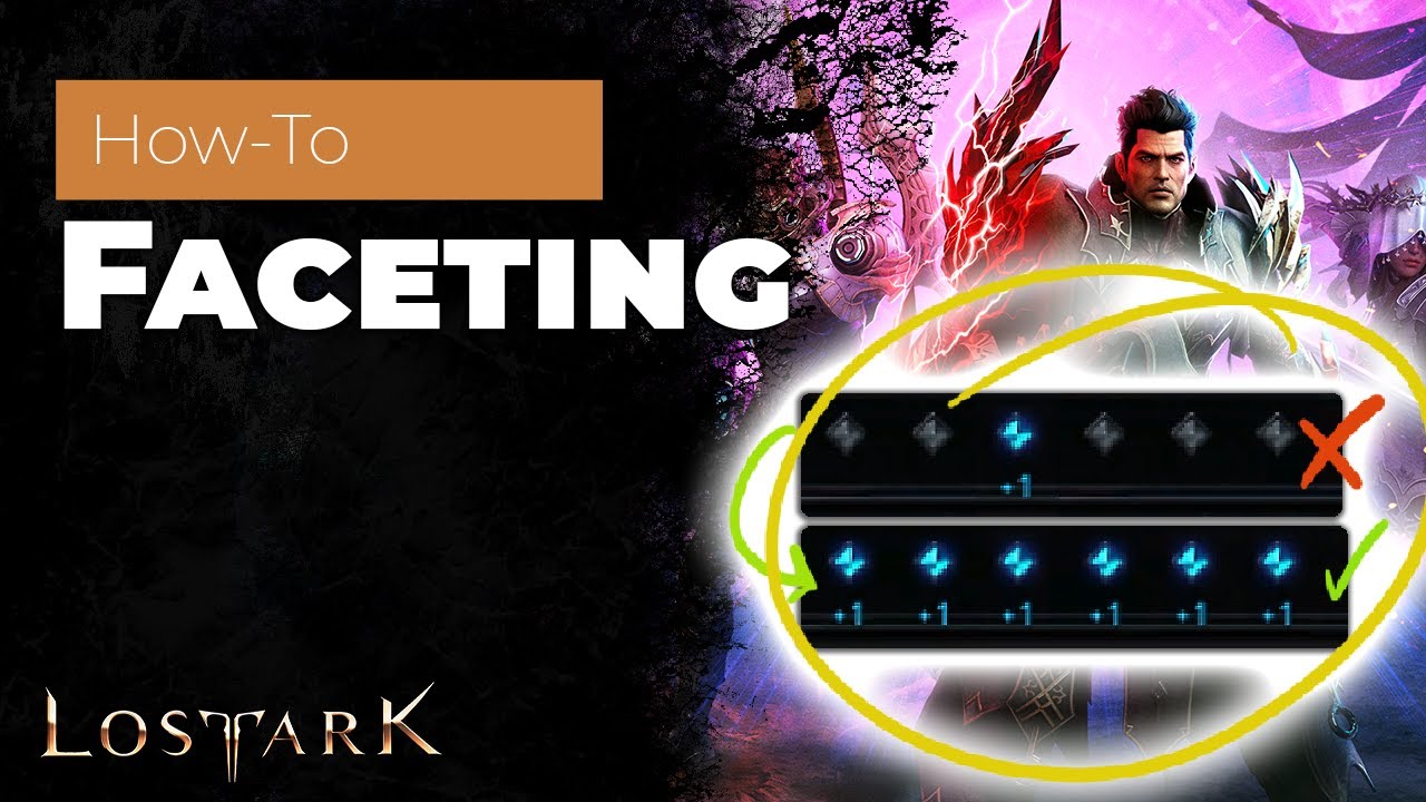 Lost Ark - Correct Way To Facet Ability Stones