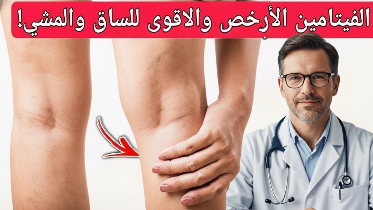 أفضل فيتامين للمشي بعد الستين او السبعين/فيتامين يقوي الساقين يمنع الجلطات!