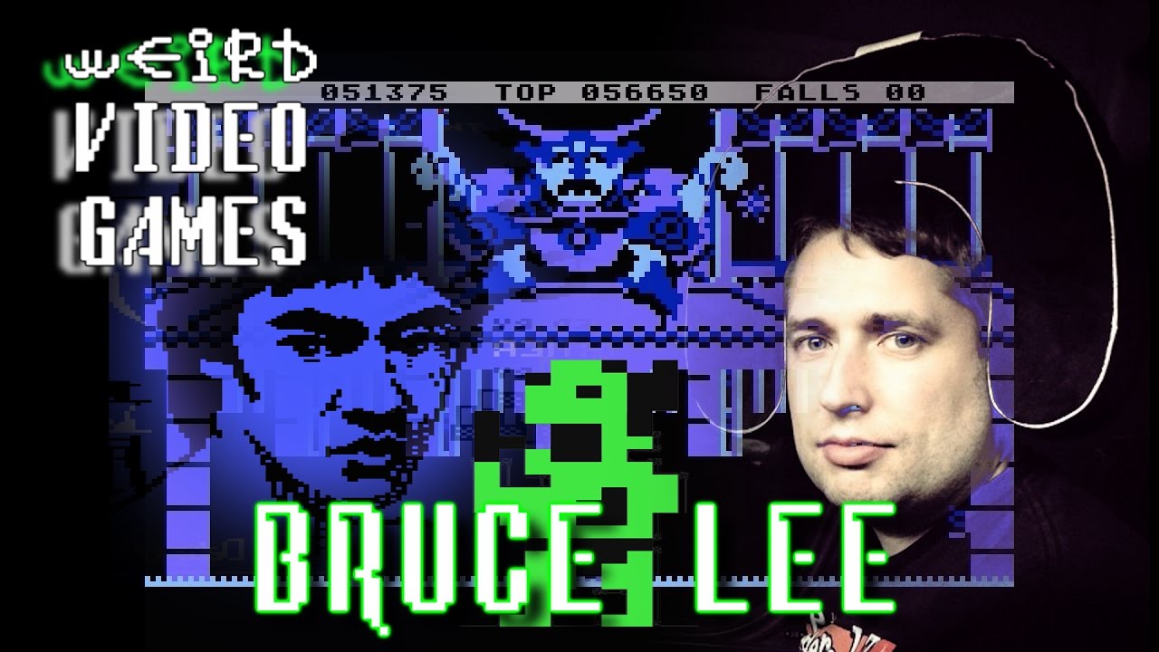 Weird Video Games - Bruce Lee (Atari 8-Bit)