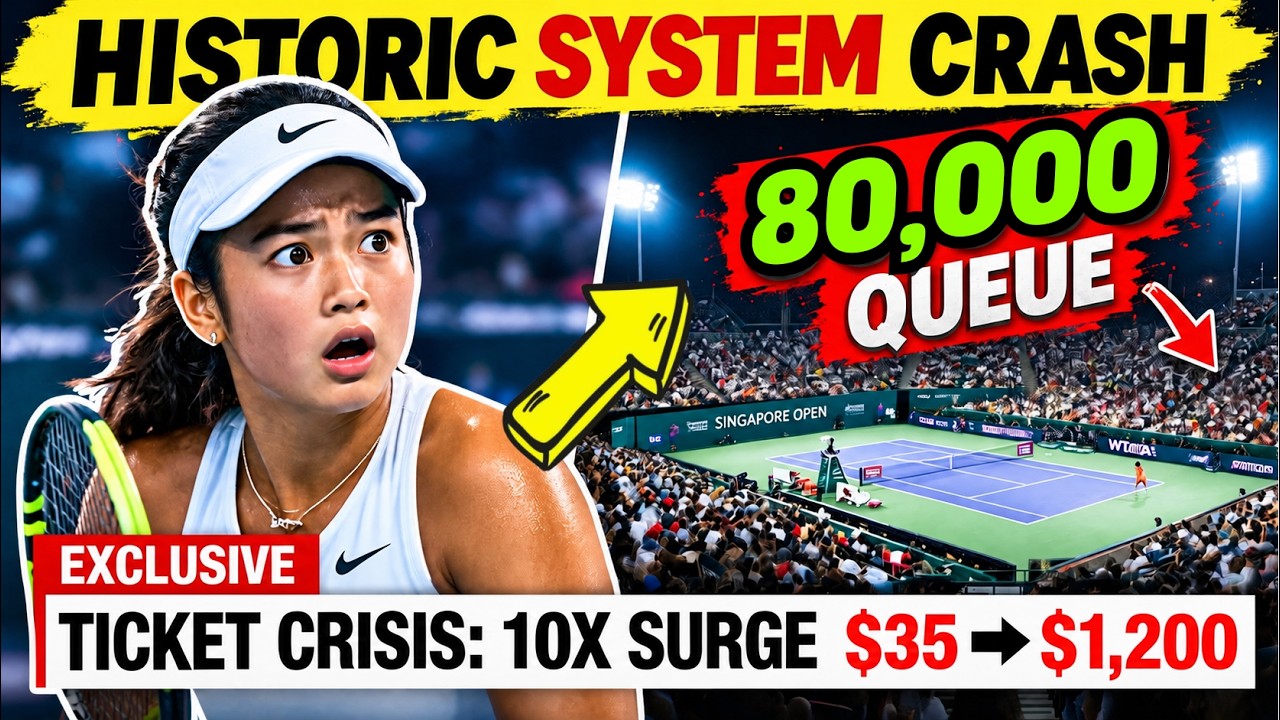 WTA IN SHOCK! How Alex Eala Broke The Singapore Open Ticketing System!