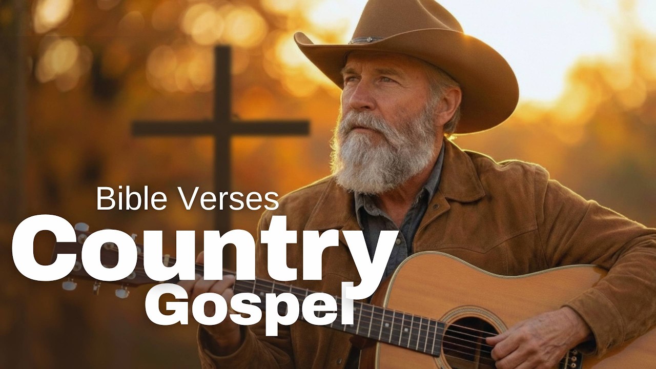 Country Gospel Calm Playlist | Bible Verse Songs for Hope, Strength & Encouragement