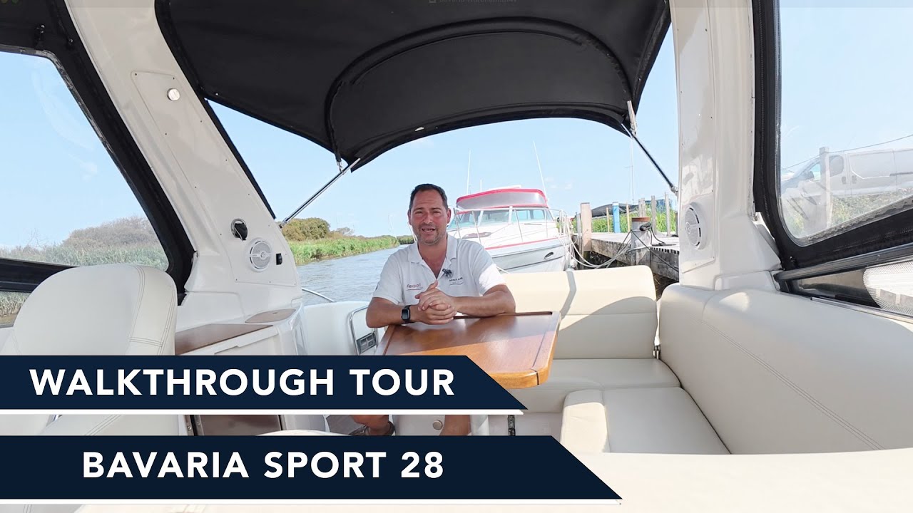 Bavaria Sport 28 — компактный, но просторный спортивный крейсер — мощный двигатель Volvo Penta D4