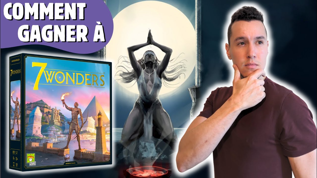 Les MEILLEURES STRAT' d'un N°7 MONDIAL à 7 WONDERS (BGA) | #2: Une tactique par merveille