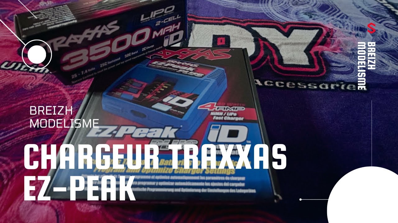 Fonctionnement chargeur Traxxas EZ-peak ID 