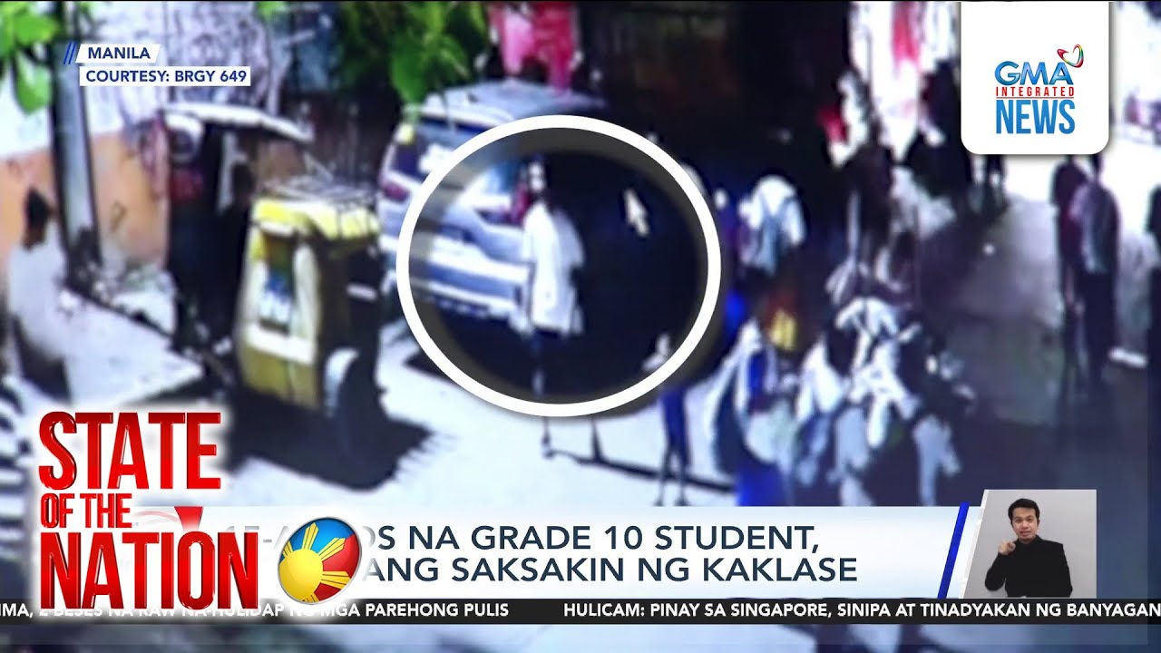 Grade 10 student dies after being stabbed by classmate | SONA