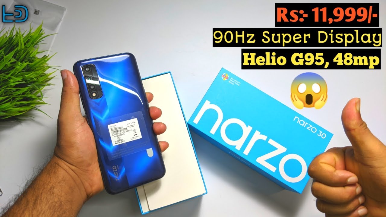 Realme Narzo 30 first Sale Unboxing & Overview ||😱 Best Phone Under 11,999/- 90Hz Display, G95 🔥🔥