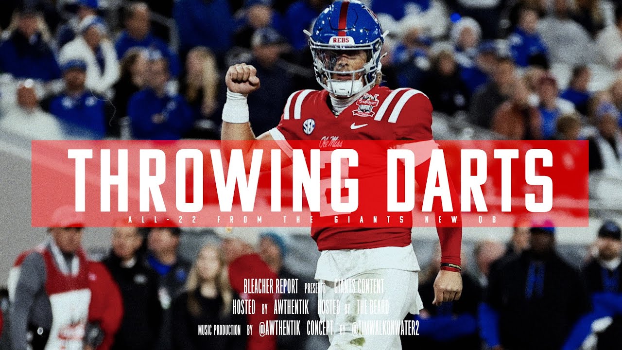 Giants Hit Bullseye With Jaxson Dart? - Film Fridays: All 22