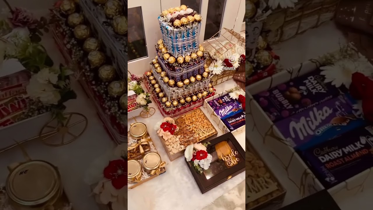 Engagement hamper #hampers #diy #nikkah #engagement #love #gift #bridetobe