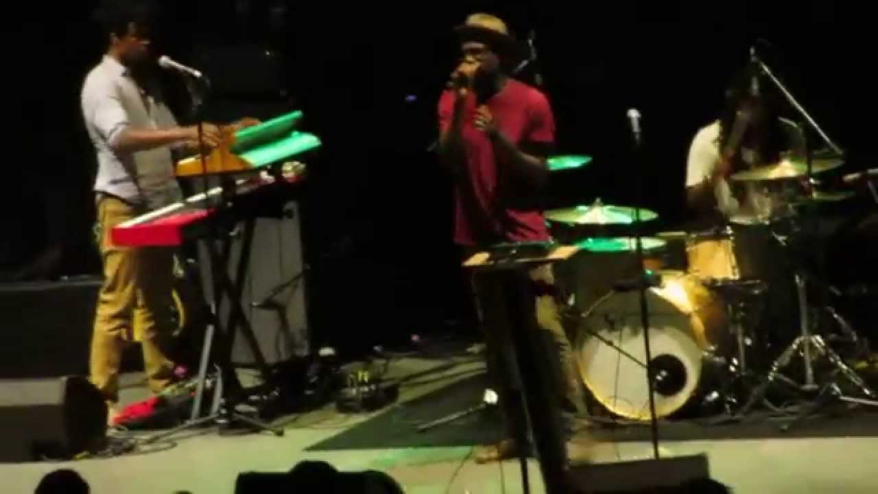 Tv On The Radio - Careful You ( new song ) Live @ Santa Barbara Bowl 10-17-14 in HD