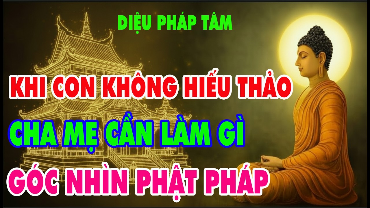 Khi Con Cái KHÔNG HIẾU THẢO Cha Mẹ Cần Làm Gì - Góc Nhìn Phật Pháp | Diệu Pháp Tâm #21