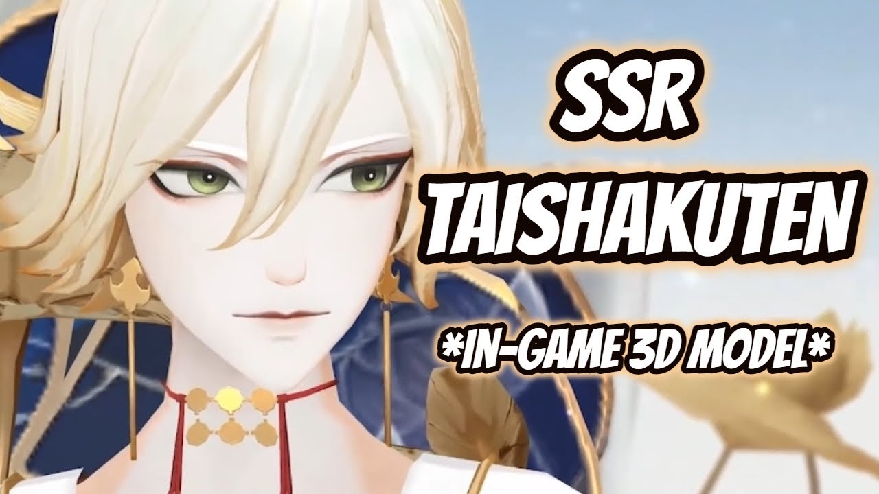 [ONMYOJI] SSR TAISHAKUTEN *IN-GAME 3D MODEL*