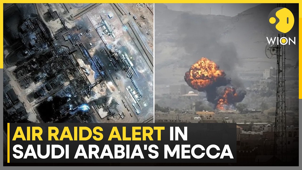 Saudi Under Attack: Drone Attack Near Saudi Arabia's Mecca Triggers Security Alert | WION